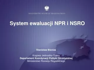 system ewaluacji npr i nsro