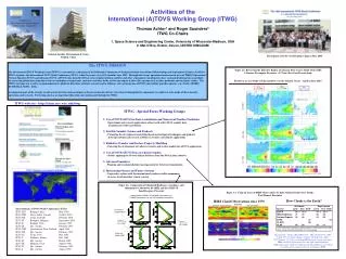 Activities of the International (A)TOVS Working Group (ITWG) Thomas Achtor 1 and Roger Saunders 2