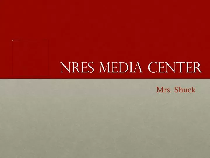nres media center