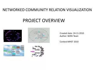 NETWORKED COMMUNITY RELATION VISUALIZATION