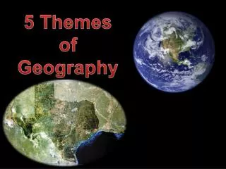 5 Themes of Geography