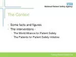 The Context - slide 1