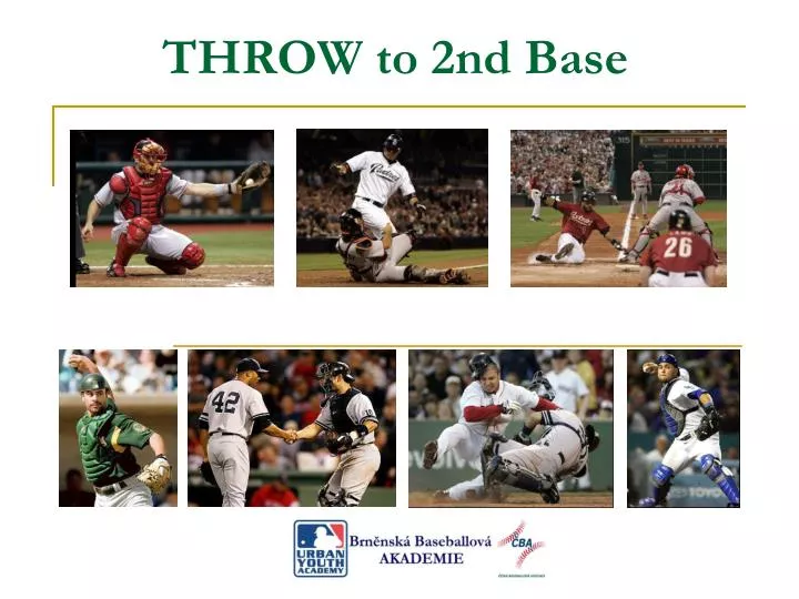 throw to 2nd base