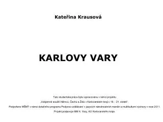 kate ina krausov karlovy vary