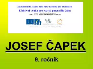 josef apek