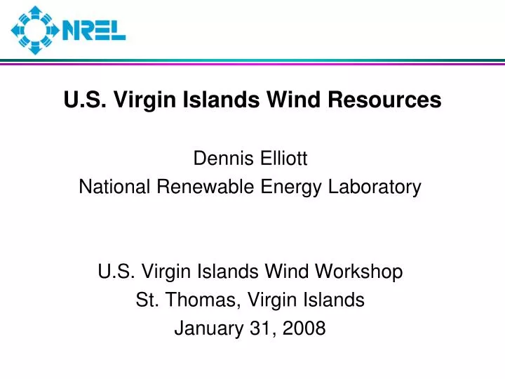 u s virgin islands wind resources