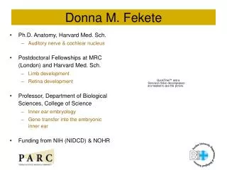 Donna M. Fekete