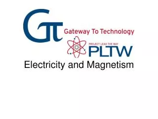 Electricity and Magnetism