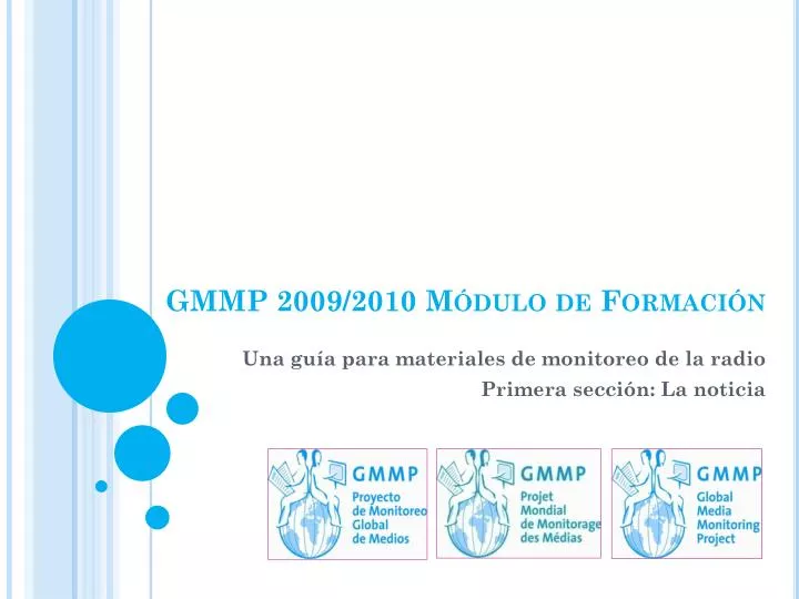 gmmp 2009 2010 m dulo de formaci n