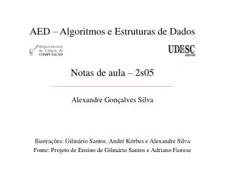 aed algoritmos e estruturas de dados