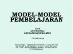 MODEL-MODEL PEMBELAJARAN - slide 1