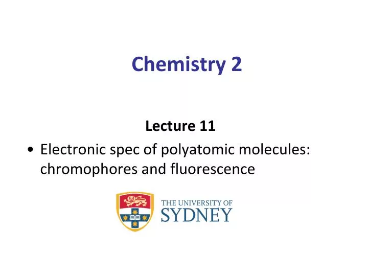 chemistry 2