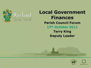 Local Government Finances