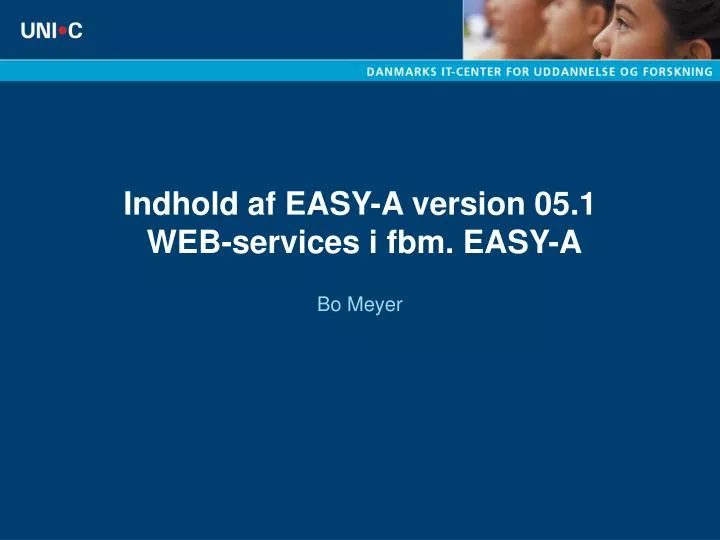 indhold af easy a version 05 1 web services i fbm easy a