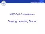 Making Learning Matter: Mick Waters' Key Elements Recap - slide 1