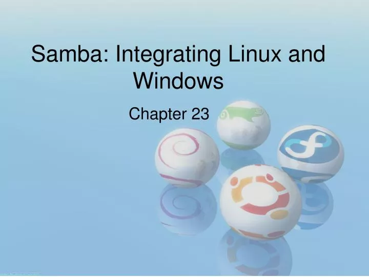samba integrating linux and windows