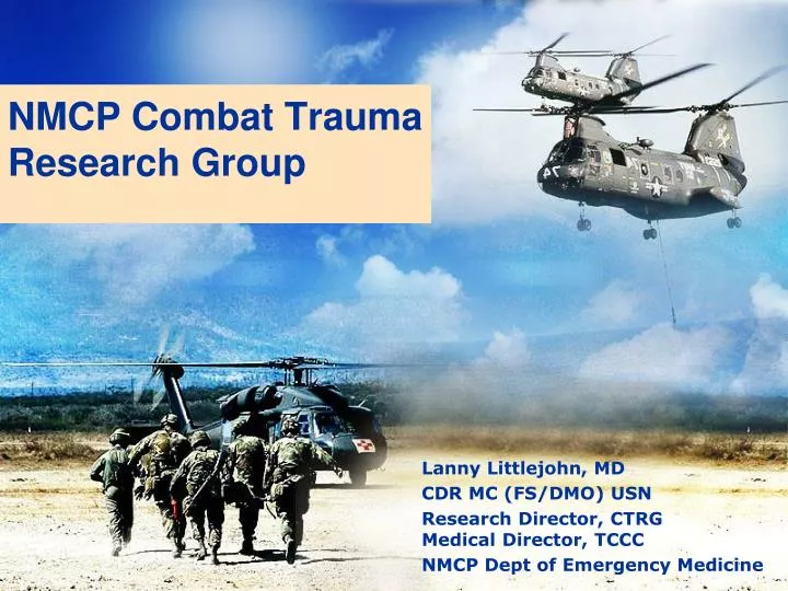 nmcp combat trauma research group