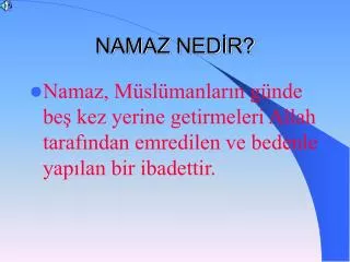 namaz ned r