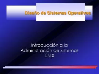 dise o de sistemas operativos