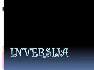 inversija