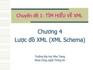 chuy n 1 t m hi u v xml