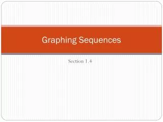 Graphing Sequences