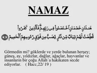 namaz