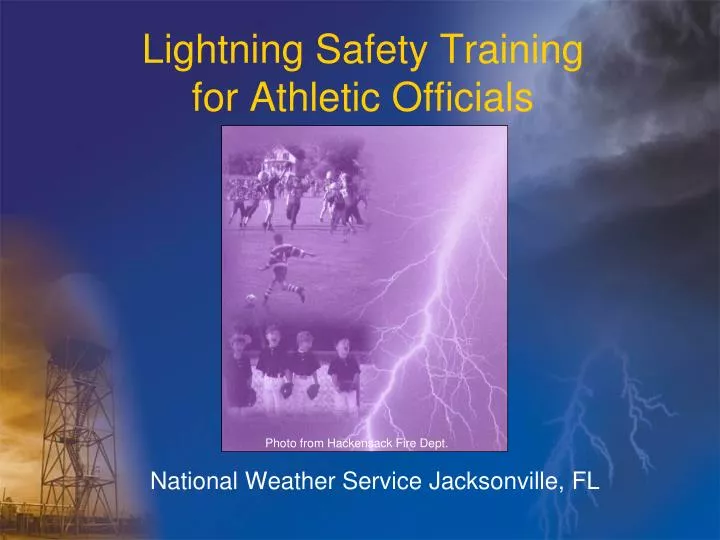 lightning safety training for athletic officials