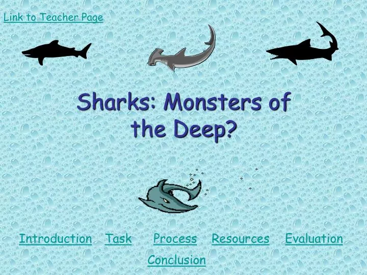 sharks monsters of the deep