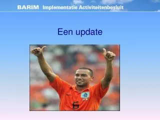 een update