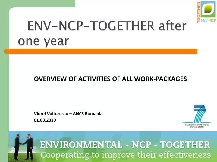 env ncp together after one year