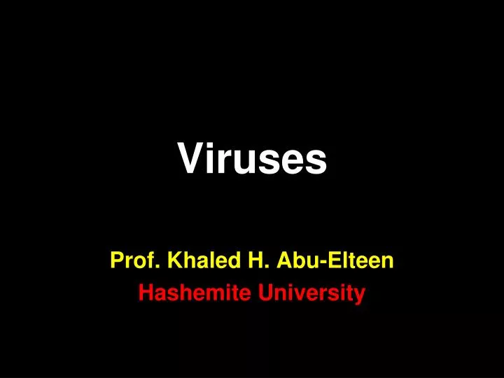 viruses