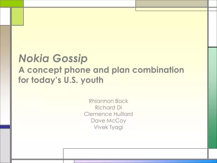 nokia gossip a concept phone and plan combination for today s u s youth