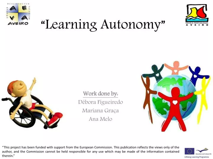 learning autonomy