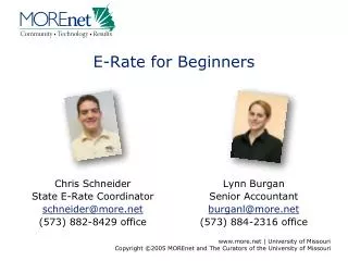E-Rate for Beginners