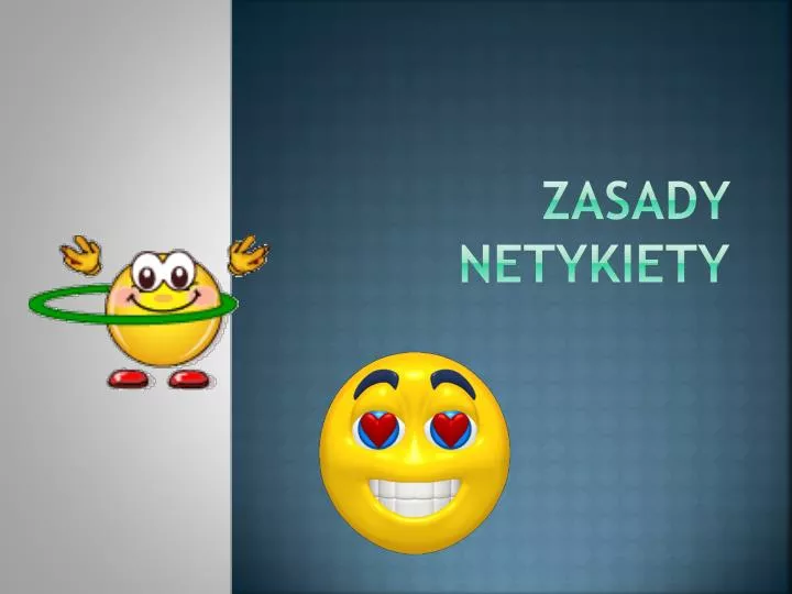 zasady netykiety