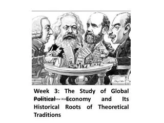 Week 3: The Study of Global Political Economy and Its Historical Roots of Theoretical Traditions