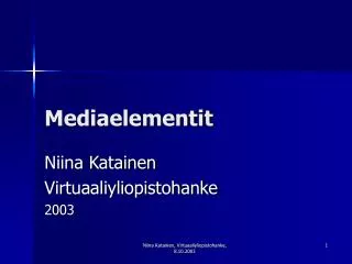 mediaelementit