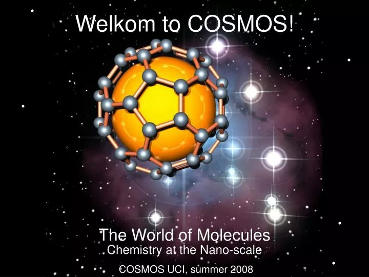 welkom to cosmos