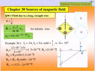 Chapter 30 Sources of magnetic field