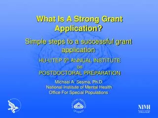 What Is A Strong Grant Application? Simple steps to a successful grant application