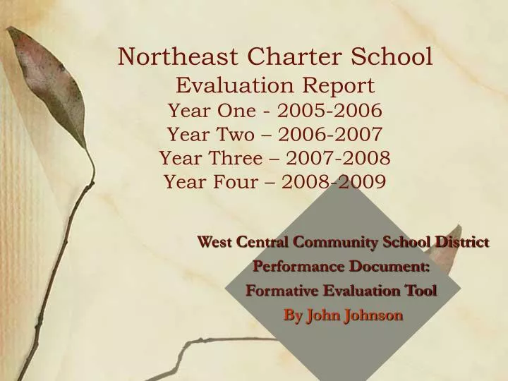 ortheast iowa charter school