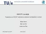 HACCP in praktijk - slide 1