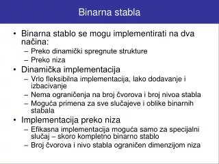binarna stabla