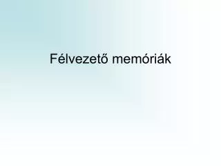 f lvezet mem ri k