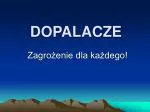 DOPALACZE - slide 1