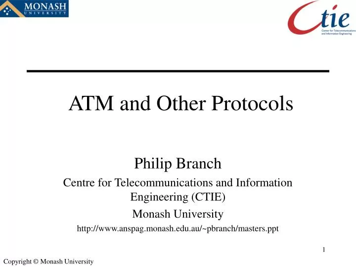 atm and other protocols