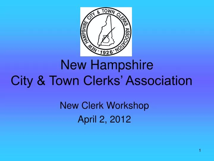 new hampshire city town clerks association