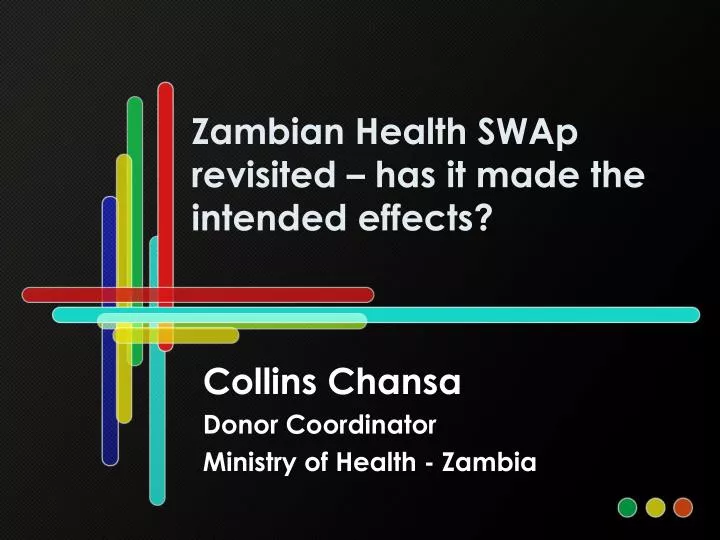 zambian health swap revisited has it made the intended effects