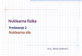 nuklearna fizika